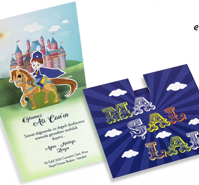 Sünnet Davetiyesi 80915