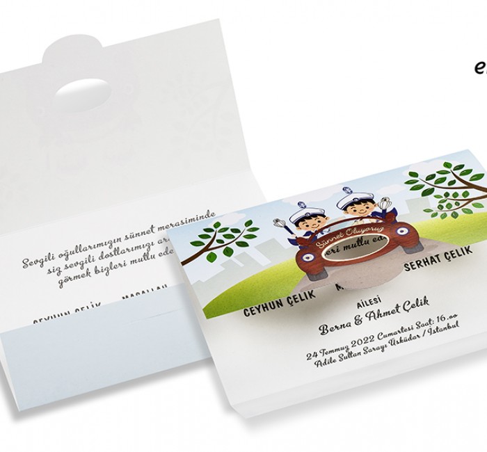 Sünnet Davetiyesi 80937