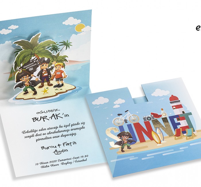 Sünnet Davetiyesi 80945